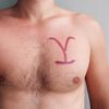 Cowboy Ranch Branding Scar Temporary Tattoo