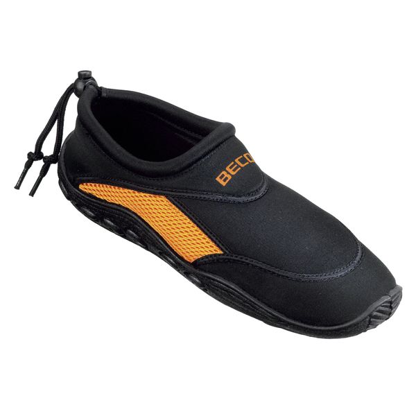 Beco Men's Swimming Shoes Surf, Men, Badeschuh Beco Surf- 9217, Black / Orange