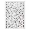 Rhinestone Sticker (Deco Sticker) Jewelry Type 2-5mm [Silver] 1 Sheet Kirakira Punpunmaru 068