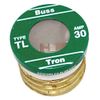 Bussman TL-30PK4 30 Amp TL Edison Plug Time Delay Fuse 4 Count