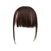 1 Piece Bangs Wig, Air Sensation, Bangs Extensions, Natural Wig, Clip Included, Heat Resistant Fiber Extensions (Dark Brown)