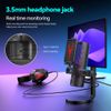 Condenser USB Gaming Microphone Streaming Podcasting Recording for Mac & Windows