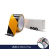 Reflective Tape Black/Yellow 2"x 10yds