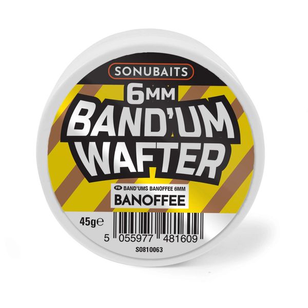 Sonu Baits 10mm Bandum Wafters - Banoffee