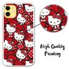 Personalaizer iPhone 11 Case - Hello Kitty Red Bows and Dots