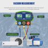 Digital Manifold Gauge Set Refrigeration HVAC System Pressure Vacuum Temp Tester