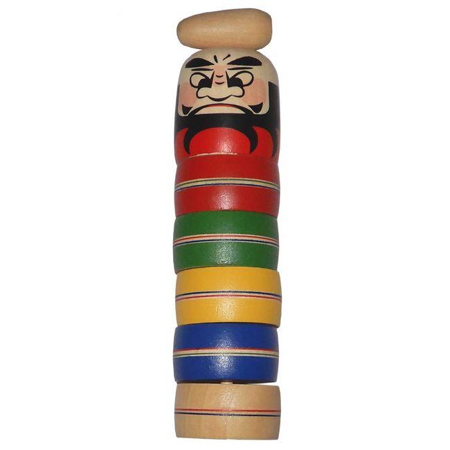 Wooden Toy Daruma Drop 8 Size 24cm