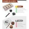 "Universal TV Mounting Hardware Kit | M4/M5/M6/M8 Screws & Spacers | VESA-Comp..