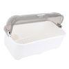 SASKATE Dish Drying Rack with Cover Kitchen Counter Multifunction Space Saving Bottle Dryer Holder Organizer Extra Large Incanus