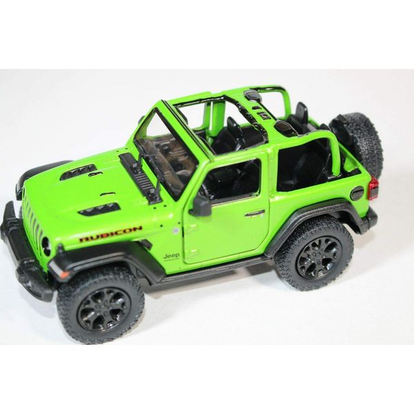 2018 Jeep Wrangler Rubicon No Top Green - Kinsmart P/B