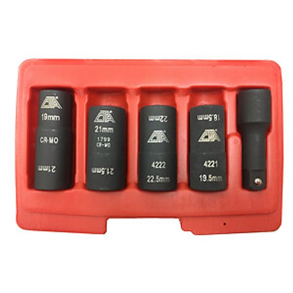 5 Pc. Flip Socket Set 1/2" Dr  CTA MANUFACTURING CORP 1463