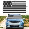 For Chrysler US Flag Car Windshield Sun Shade UV Block Foldable Shield Cover