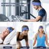 Bluetooth Sleeping Headphones - Soft Headband with Built-In Speakers