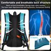Niuoppy Cycling Backpack, Hydration Pack, Blue, Cycling, Running, Hiking, Biking