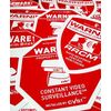 Protect Home Alarm Security Camera Warning Stickers & Dog Decals See Store