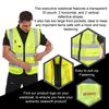 EXECUTIVE HI VIZ WAISTCOAT SATURN YELLOW M