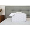 Pillow Cube Travel Pillowcase - White | Polyester | Fits 12x12