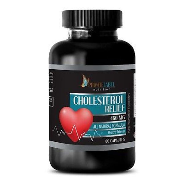 blood pressure herbs - CHOLESTEROL RELIEF - triglycerides/cholesterol - 1 Bottle