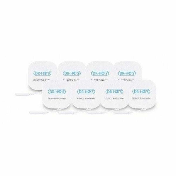 4 Pairs Small Electrode Gel Pads(4.6cmx4.6