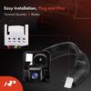 A-Premium Park Assist Camera Rear View Backup Reverse Camera Compatible with Select Nissan Models - 2004-2009 Quest - Replace# 28442ZM00A