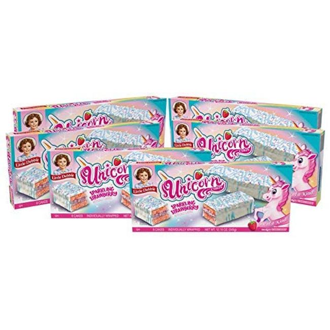 Little Debbie Zebra Cakes Big Pack, 6 Individually Wrapped Vanilla Snack  Cakes Per Box (2 Boxes) 