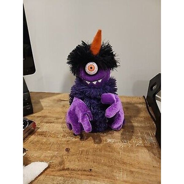 Dan Dee Animated Purple People Eater 12" Singing Dancing Plush Toy/works.B2