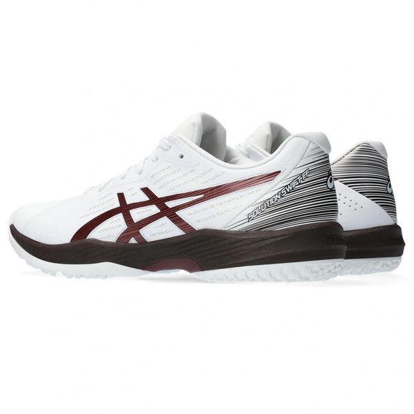 ASICS SOLUTION SWIFT FF OC Men's Tennis Shoes, 103 (white/antique red)