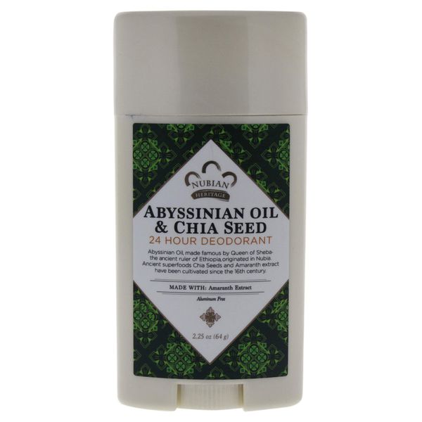 NUBIAN HERITAGE DEOD ABYSSINIA & CHIA 2.25OZ