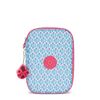 Kipling 100 PENS Large pencase, Pouches, Cases, Dreamy Geo C (Blue)