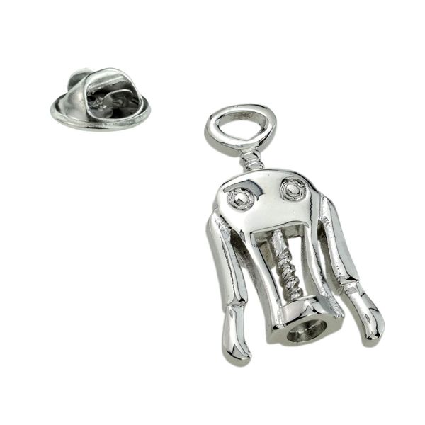 Wine Bottle Opener Lapel Pin Badge
