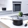 Le Creuset glass lid, Ø 22 cm, practical addition to the aluminum and cast iron range, screwed handle made of stainless steel
