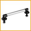Partuto 1pair 75mm 2.95" Adjust Car Bumper Splitter Support Rod Silver Tone Replacement