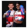 Vow Nutrition Official Team GB Shaker Bottle Multicoloured
