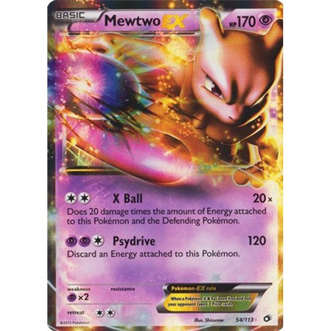 Pokemon - Mewtwo ex (54/113) - Legendary Treasures - Holo