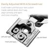3/4 Overlay Restricted Angle to 90 Deg Soft Close Face Frame Cabinet Hinges (6)