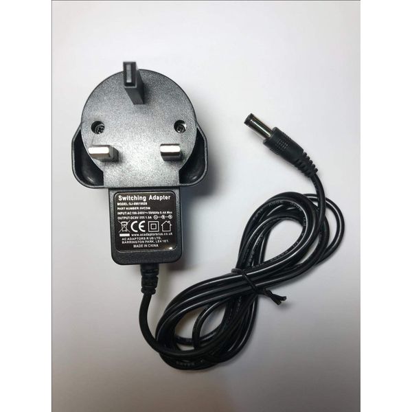 Replacement for AC/DC Adaptor Model SM-333 9VDC 1000mA