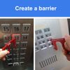 6 Pack Contactless Keychain Anti-Microbial Keychain No Touch Hand Tool Door Open