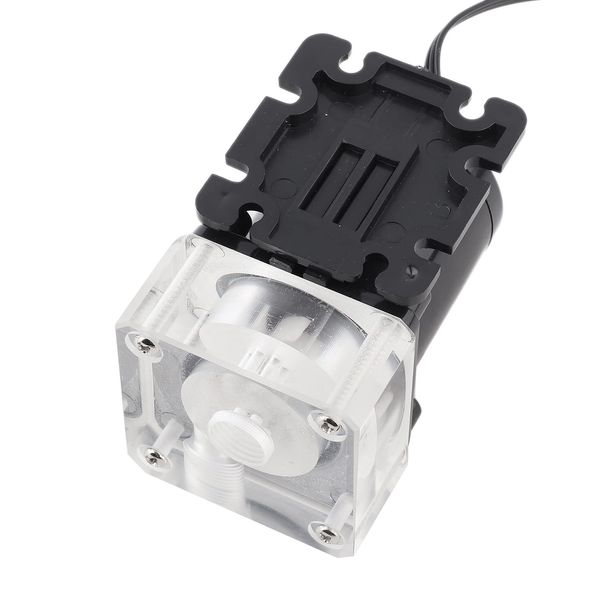 Noiseless PC Water Cooling System Pump,1/4 Inner Thread 12V DC Ultraquiet CPU,Computer Water Cooling System Pump for PC 500L H