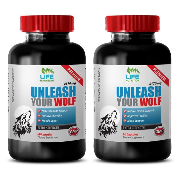 Maca Extract - Unleash Your Wolf 2170mg - THICKER LONGER BIGGER PENIS PILLS 2B