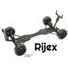 Rijex 1/10 Scale RC Drift Car Chassis Roller for Displaying Bodies 