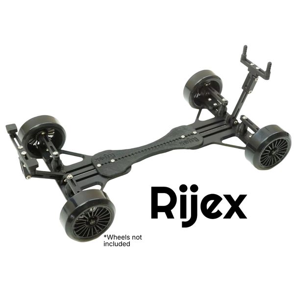 Rijex 1/10 Scale RC Drift Car Chassis Roller for Displaying Bodies 