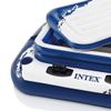 Intex River Run II Inflatable 2 Person Pool Tube Float + Floating Drink Cooler