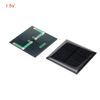 sourcingmap 5Pcs 1.5V Poly Mini Solar Cell Panel Module DIY for Light Toys Charger 52mm x 52mm
