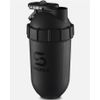SHAKESPHERE Protein Shaker Bottle Smoothie Cup with ClearWindow Matte Black,24oz