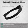 Neckline Shaving Template and Hair Trimming Guide, Curved Silicone Band Haircut, Haircut Band for DIY Home Haircuts Silicone Haircut Band With Softness And Elasticity for Man (Black)