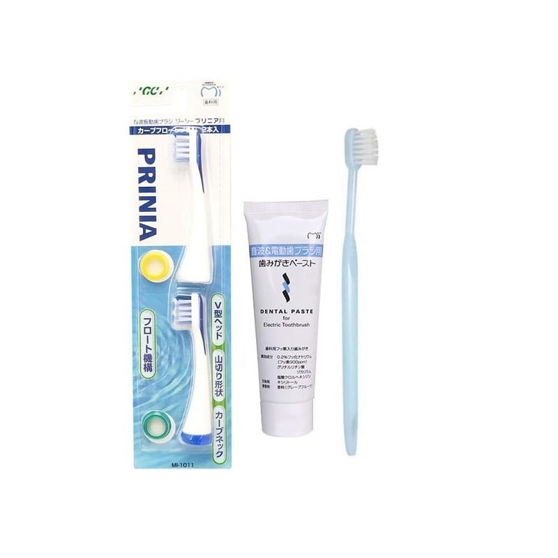 2pcs Blue GC Plinear Curved Float Brush + GC Sonic & Electric ...