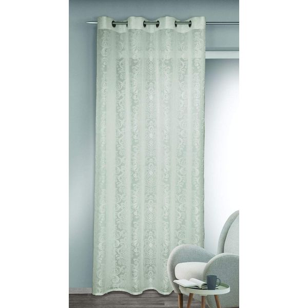 Albani Maric Eyelet Curtain 245 x 140 cm Silver