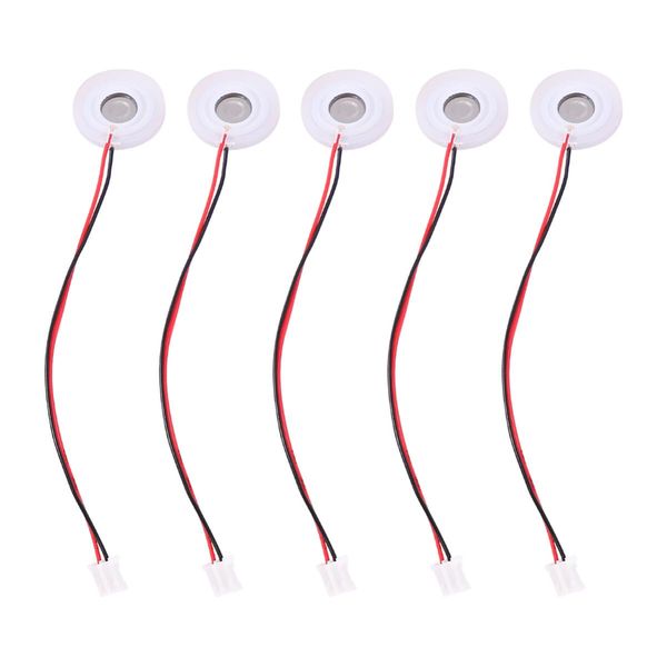 5pcs 16mm Ultrasonic Mist Maker Ceramics Discs with Wire and Sealing Ring , Air Humidifier Atomizing Diffuser