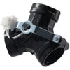 Urjumpea 2Pcs E27 Lamp Base Holder, Light Bulb Socket Splitters, Three-pronged Lamp Holder and 3-Head Conjoined Lamp Holder