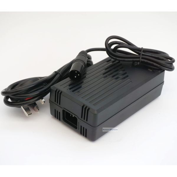 24V 5A Battery Charger with XLR Connector for Wheelchairs, Mobility Scooter, Pride Mobility, Jazzy Power Chair, Drive Medical,Golden Technologies, Shoprider, Rascal All models